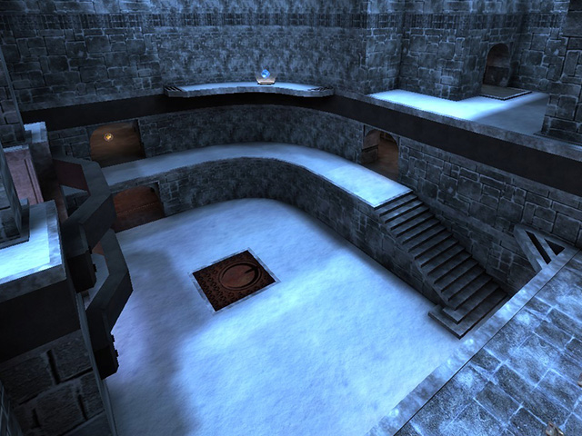 Almost Winter Quake 3 Map - AlmostLost Winter Remake